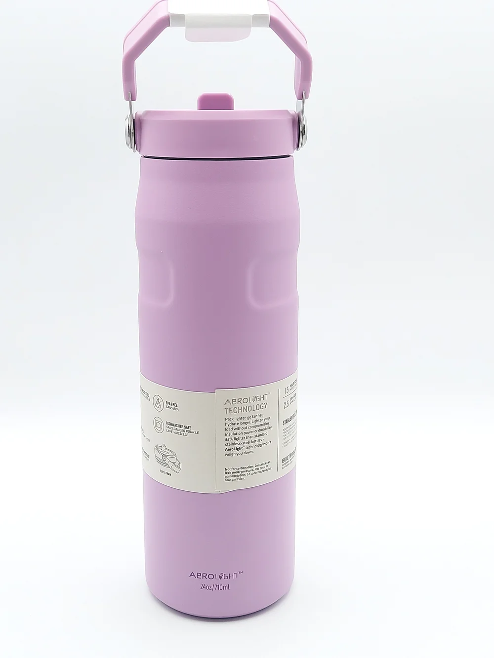 Stanley The IceFlow™ Bottle with Flip Straw Lid | 24 OZ - Lilac